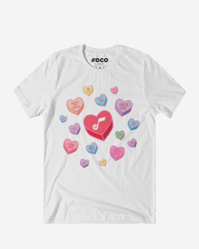 Utah Jazz Sweet Talk T-Shirt FOCO S - FOCO.com