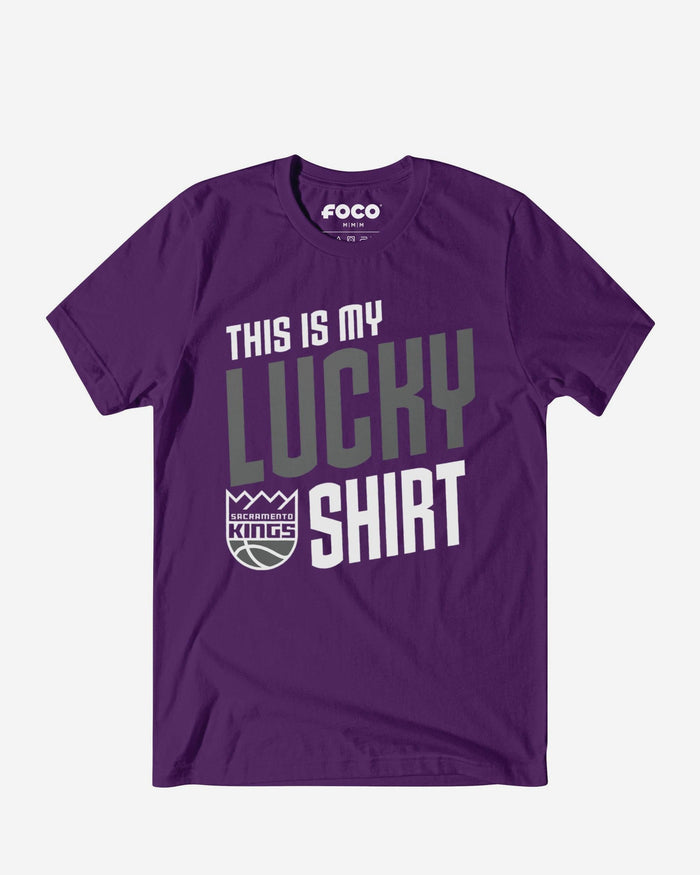 Sacramento Kings This Is My Lucky T-Shirt FOCO S - FOCO.com