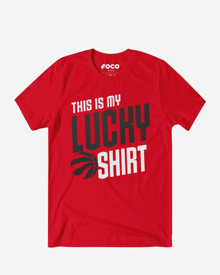Toronto Raptors This Is My Lucky T-Shirt FOCO S - FOCO.com