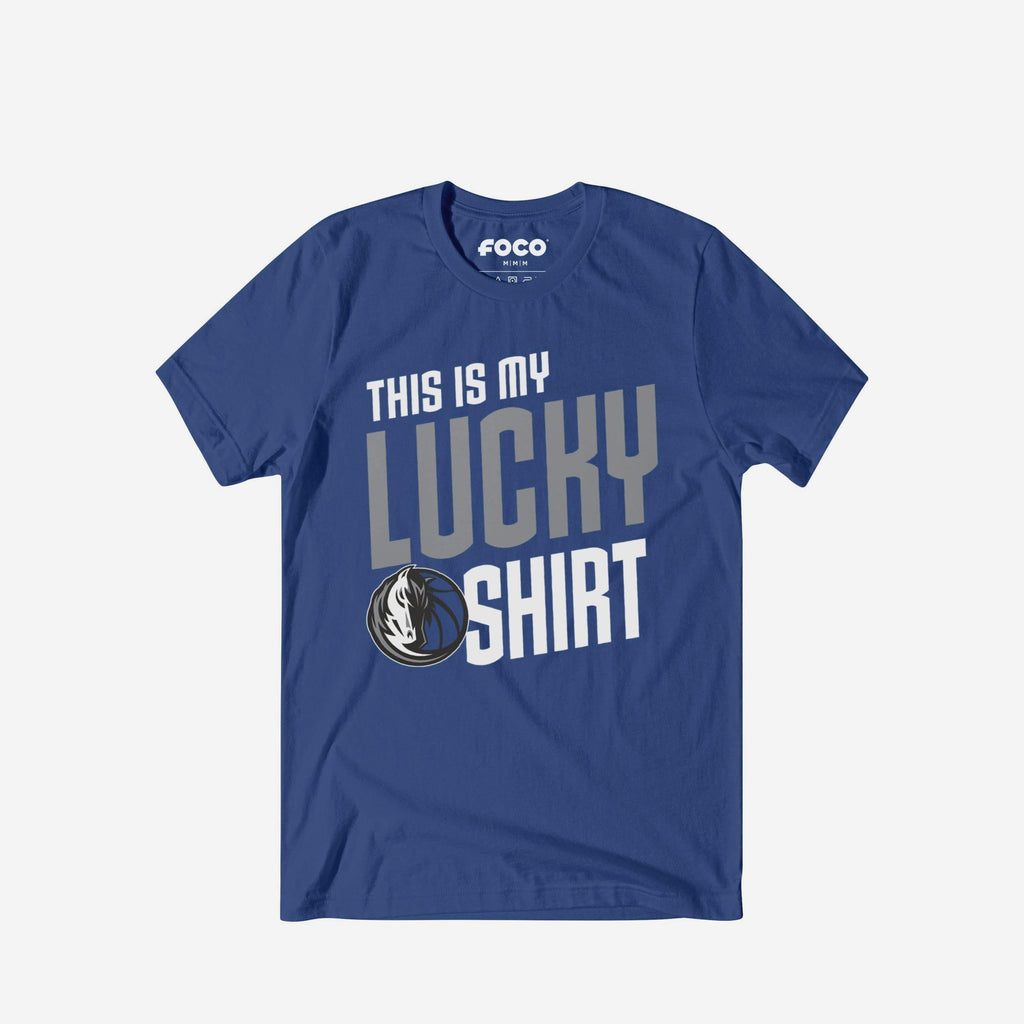 Dallas Mavericks This Is My Lucky T-Shirt FOCO S - FOCO.com