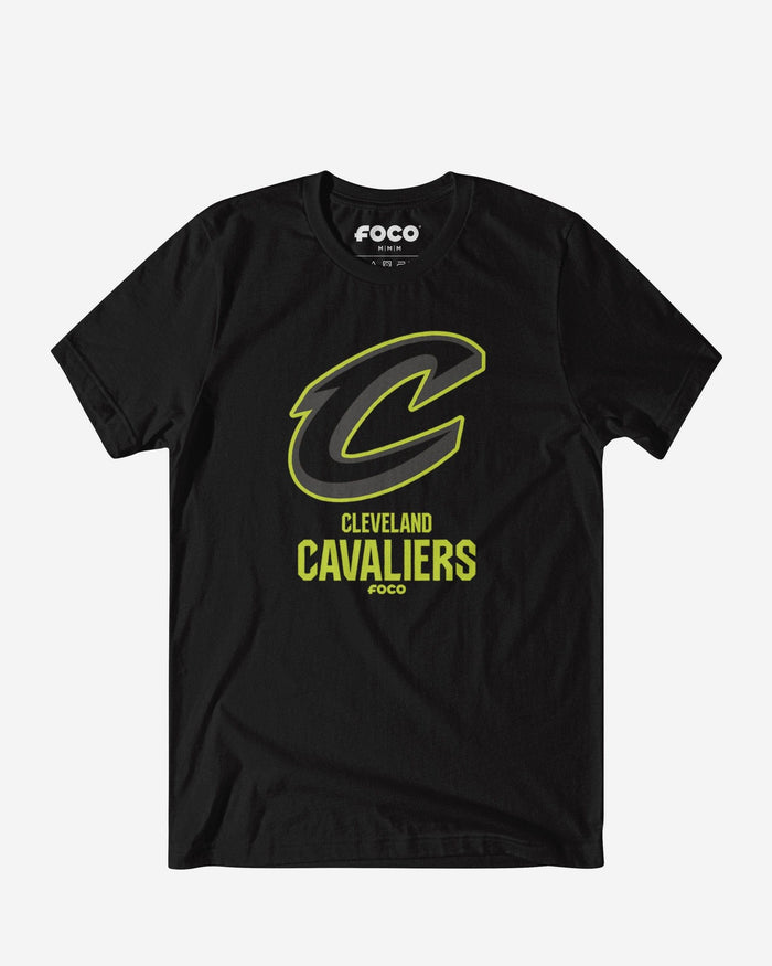 Cleveland Cavaliers Highlight Reel T-Shirt FOCO Black/Volt S - FOCO.com