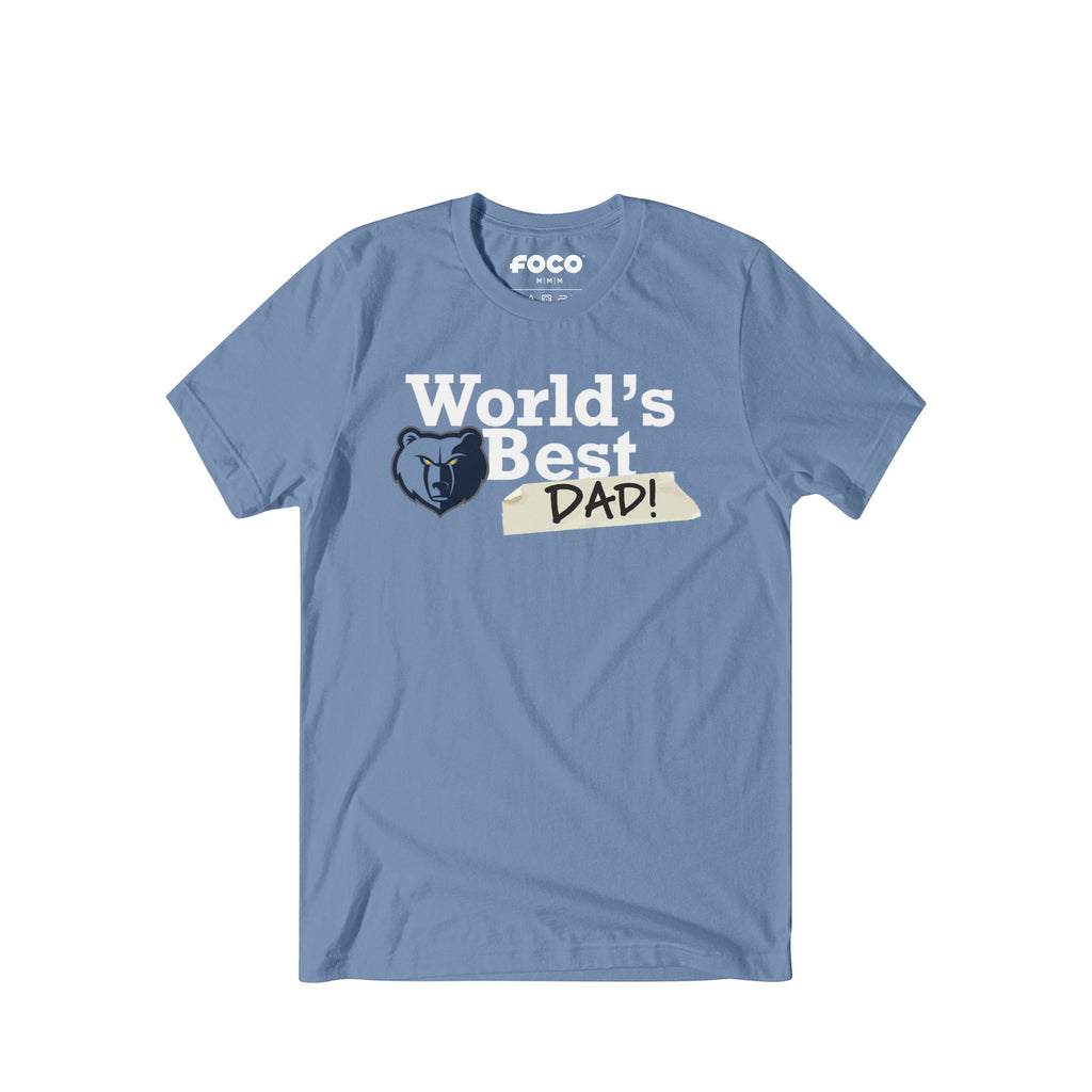 Memphis Grizzlies World's Best Dad T-Shirt