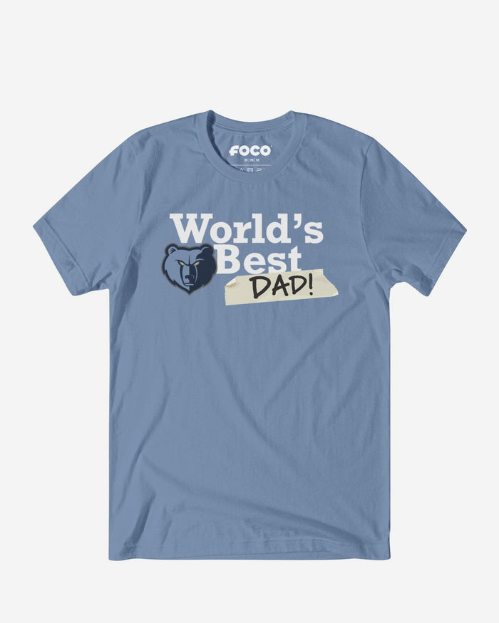 Memphis Grizzlies World's Best Dad T-Shirt
