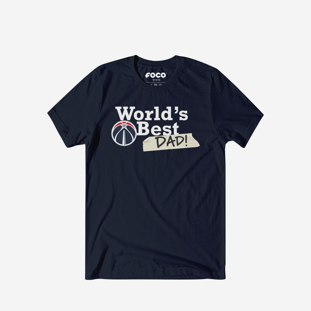 Washington Wizards World's Best Dad T-Shirt FOCO S - FOCO.com
