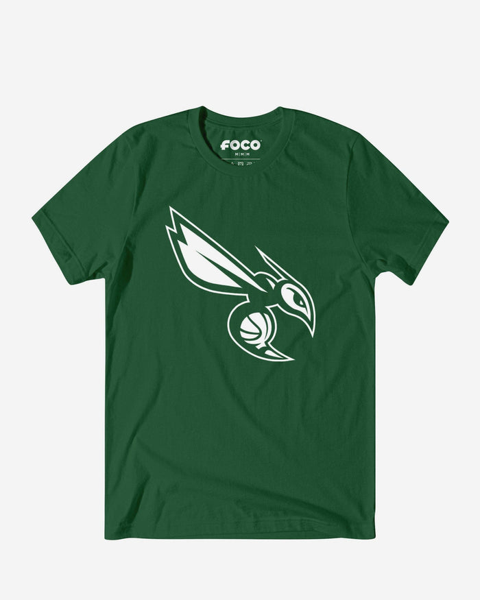 Charlotte Hornets White Logo T-Shirt FOCO S - FOCO.com