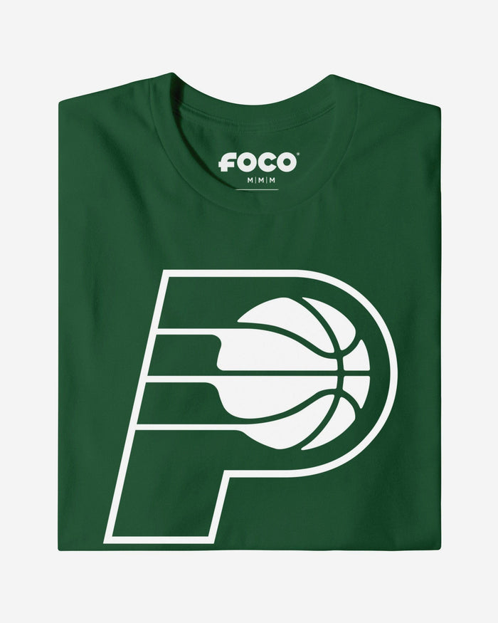Indiana Pacers White Logo T-Shirt FOCO S - FOCO.com