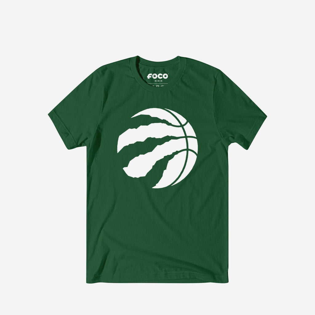 Toronto Raptors White Logo T-Shirt FOCO S - FOCO.com