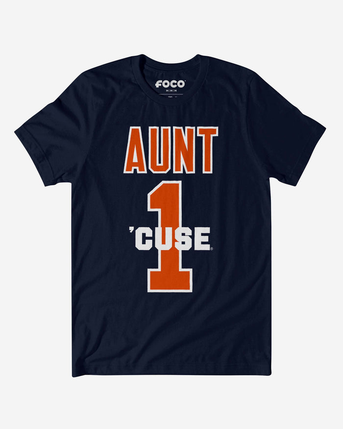 Syracuse Orange Number 1 Aunt T-Shirt FOCO S - FOCO.com