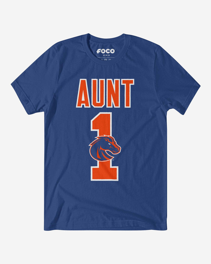 Boise State Broncos Number 1 Aunt T-Shirt FOCO S - FOCO.com