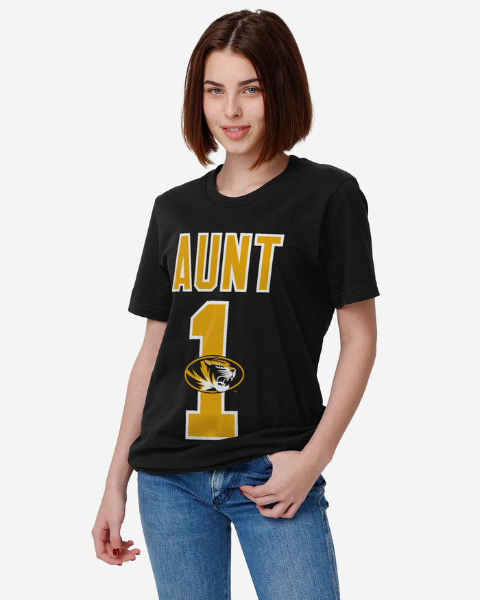 Missouri Tigers Number 1 Aunt T-Shirt FOCO - FOCO.com