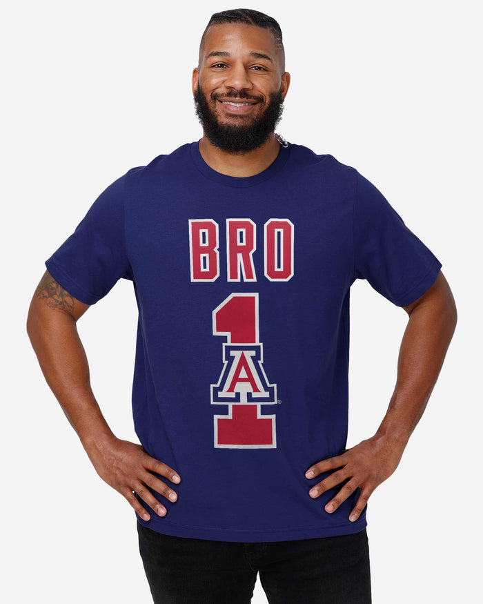 Arizona Wildcats Number 1 Bro T-Shirt FOCO - FOCO.com