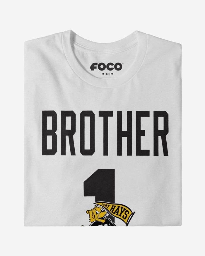 Fort Hays State Tigers Number 1 Bro T-Shirt FOCO - FOCO.com