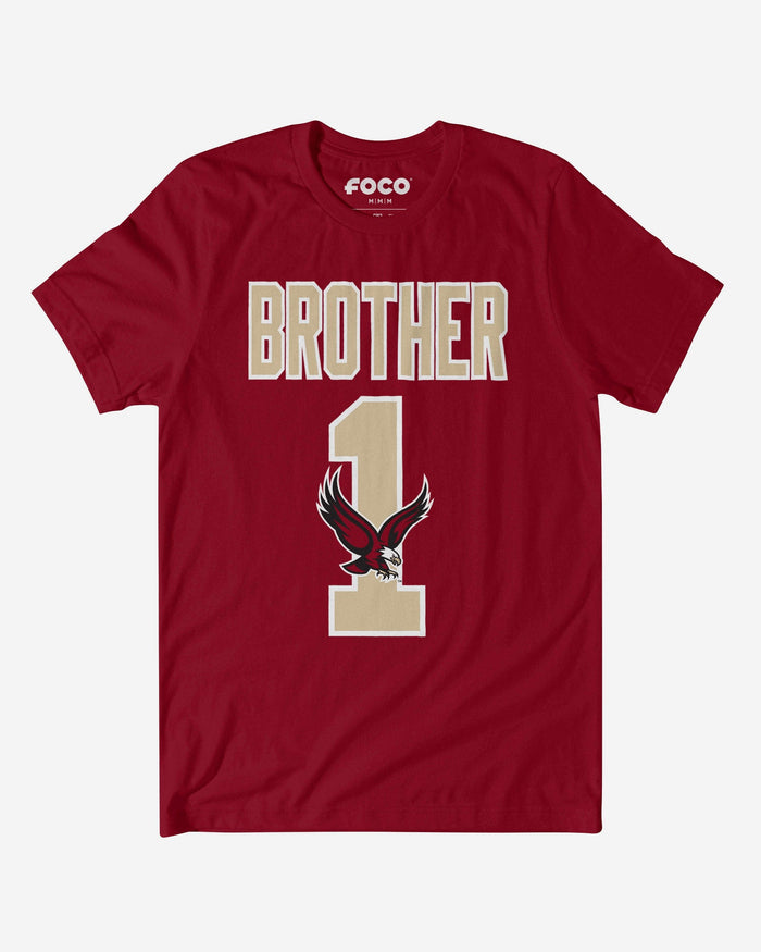 Boston College Eagles Number 1 Bro T-Shirt FOCO S - FOCO.com