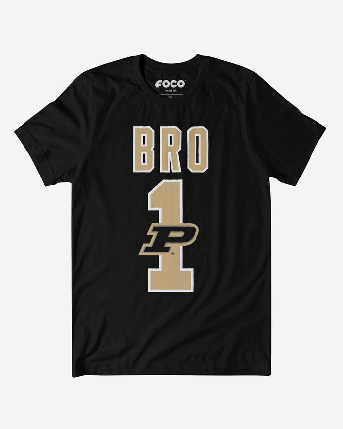 Purdue Boilermakers Number 1 Bro T-Shirt FOCO S - FOCO.com