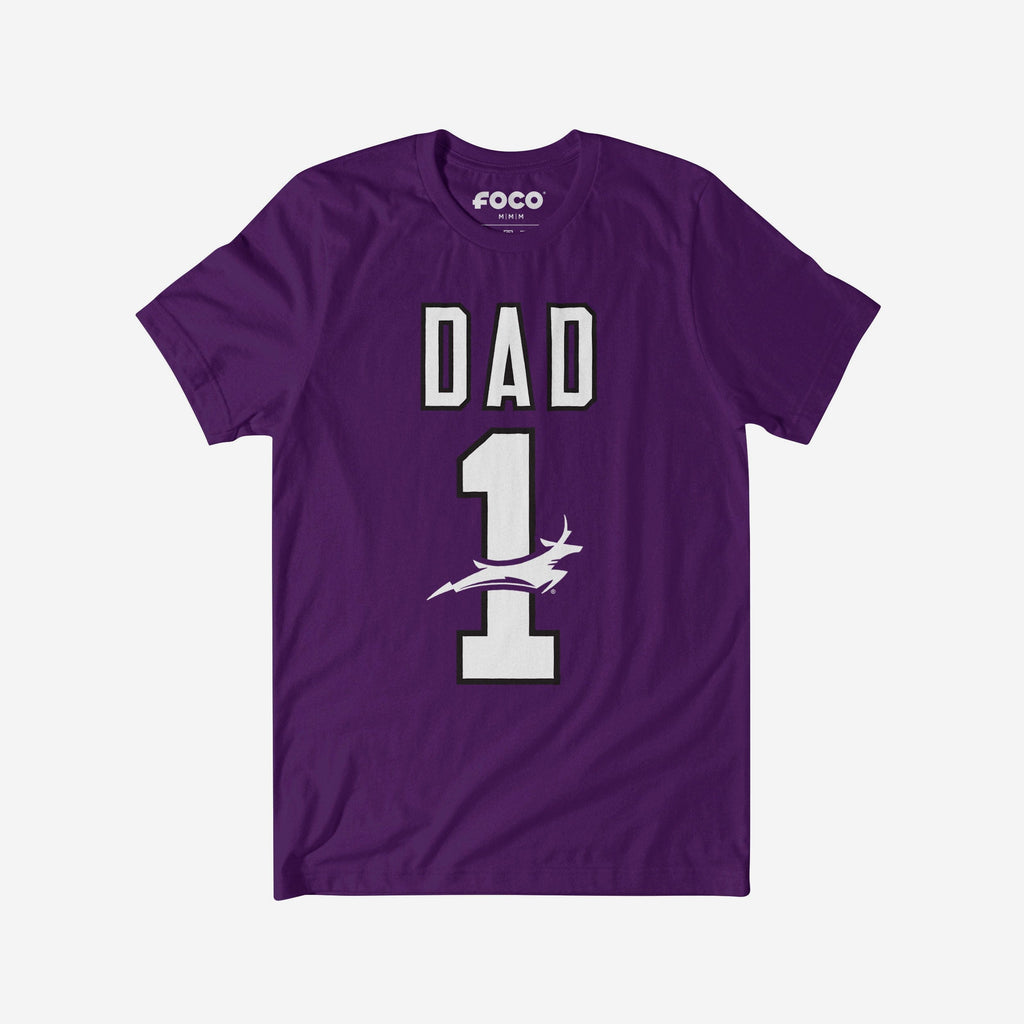 Grand Canyon Antelopes Number 1 Dad T-Shirt FOCO S - FOCO.com