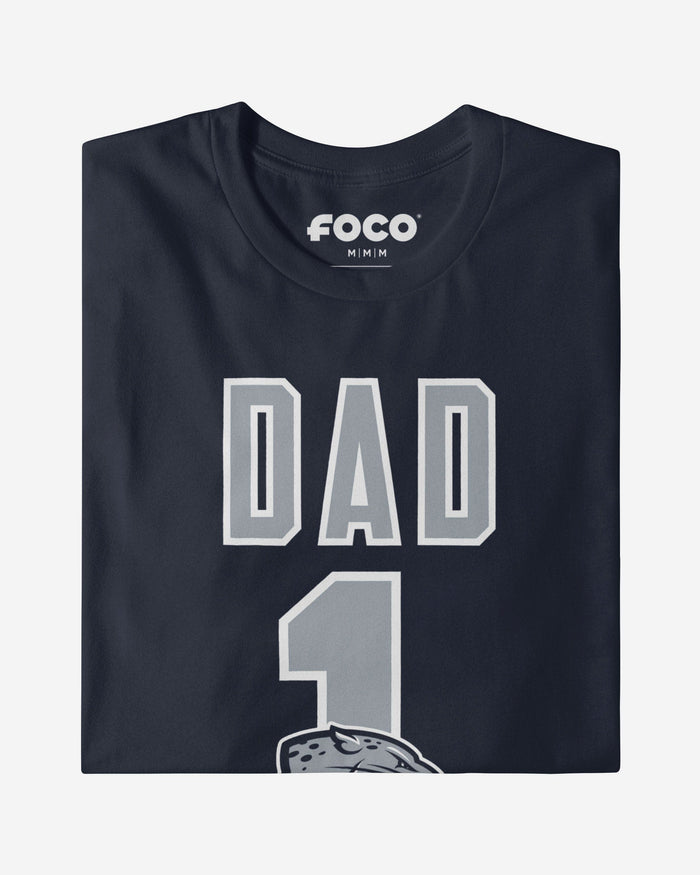 Augusta Jaguars Number 1 Dad T-Shirt FOCO - FOCO.com
