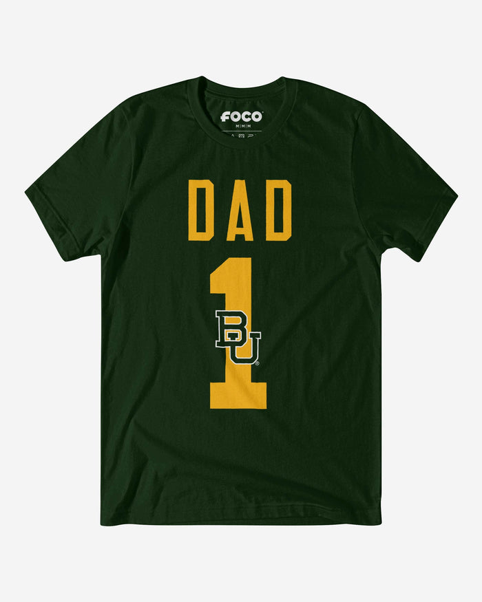 Baylor Bears Number 1 Dad T-Shirt FOCO S - FOCO.com