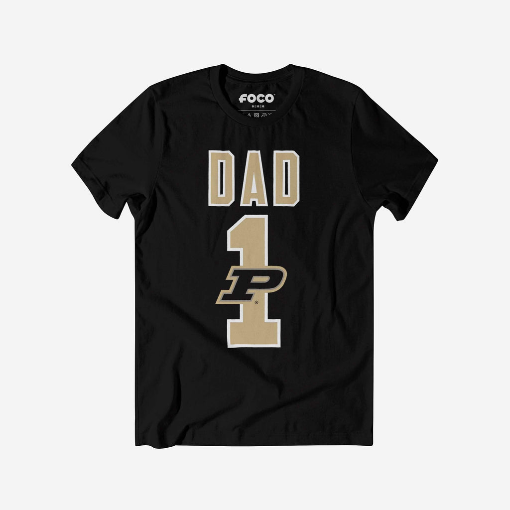 Purdue Boilermakers Number 1 Dad T-Shirt FOCO S - FOCO.com