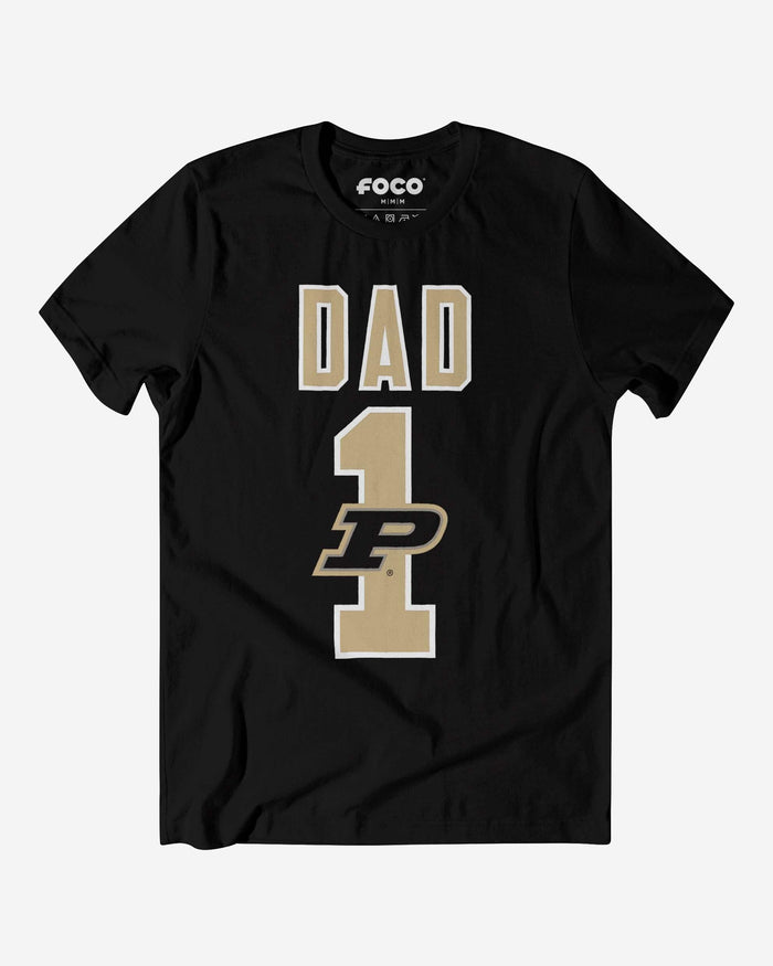 Purdue Boilermakers Number 1 Dad T-Shirt FOCO S - FOCO.com