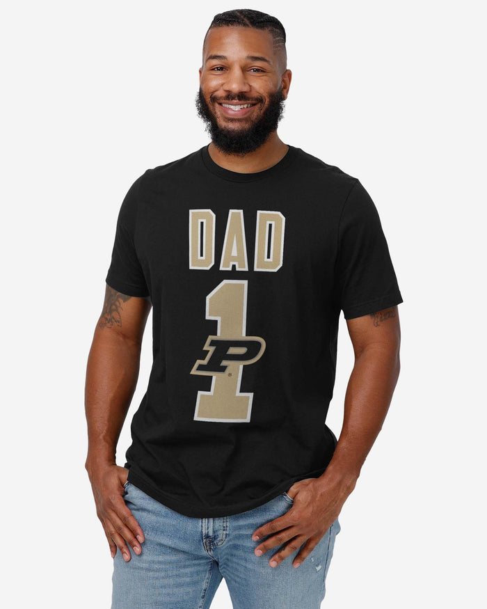 Purdue Boilermakers Number 1 Dad T-Shirt FOCO - FOCO.com