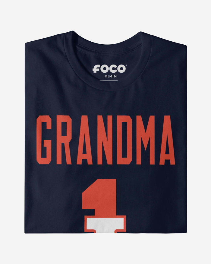 Illinois Fighting Illini Number 1 Grandma T-Shirt FOCO - FOCO.com