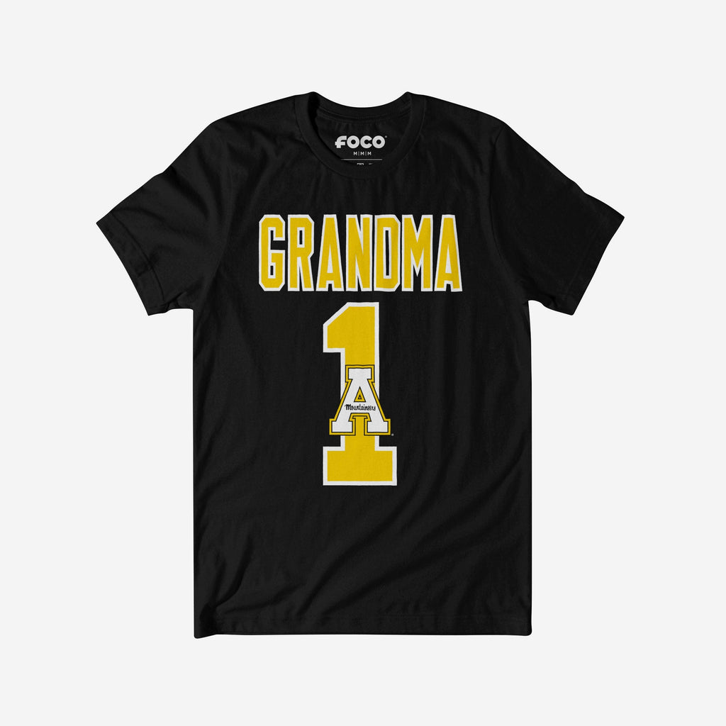 Appalachian State Mountaineers Number 1 Grandma T-Shirt FOCO S - FOCO.com