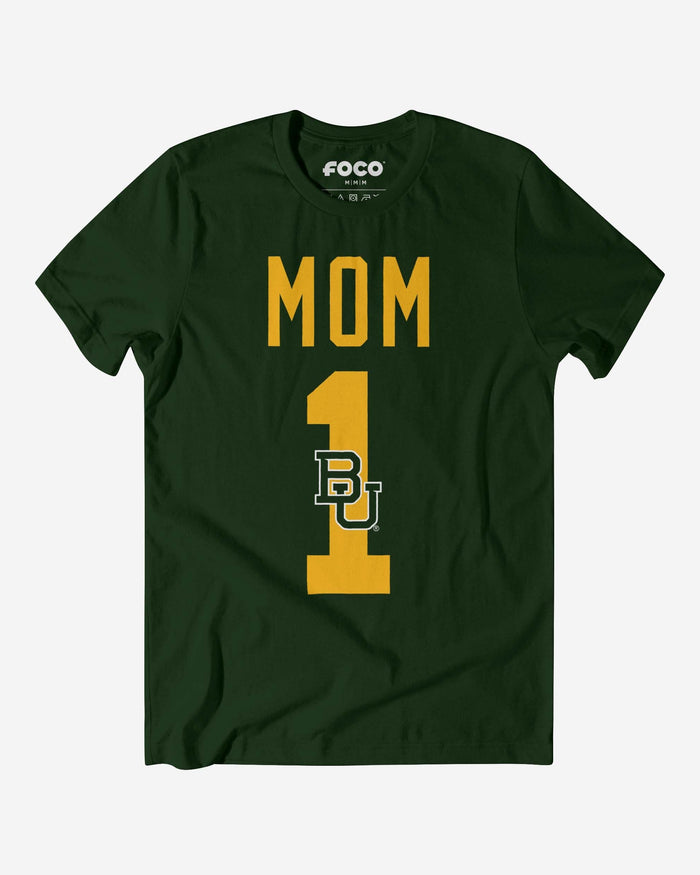 Baylor Bears Number 1 Mom T-Shirt FOCO S - FOCO.com