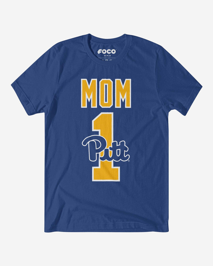 Pittsburgh Panthers Number 1 Mom T-Shirt FOCO S - FOCO.com