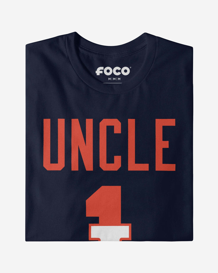 Illinois Fighting Illini Number 1 Uncle T-Shirt FOCO - FOCO.com