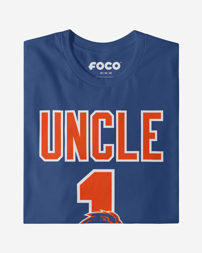 Boise State Broncos Number 1 Uncle T-Shirt FOCO - FOCO.com