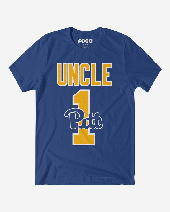 Pittsburgh Panthers Number 1 Uncle T-Shirt FOCO S - FOCO.com