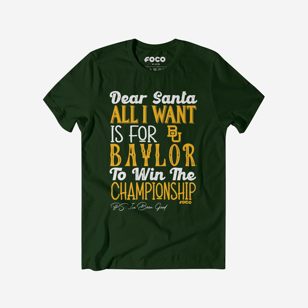 Baylor Bears All I Want T-Shirt FOCO S - FOCO.com