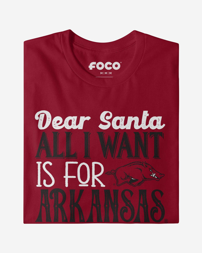 Arkansas Razorbacks All I Want T-Shirt FOCO - FOCO.com