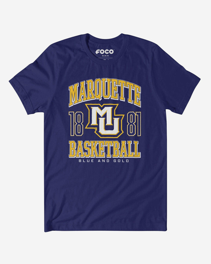 Marquette Golden Eagles Basketball T-Shirt FOCO S - FOCO.com