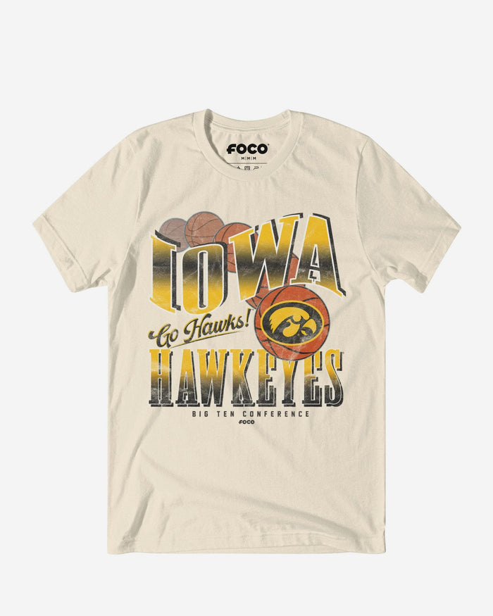 Iowa Hawkeyes Baller Bounce T-Shirt FOCO S - FOCO.com