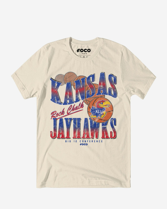 Kansas Jayhawks Baller Bounce T-Shirt FOCO S - FOCO.com