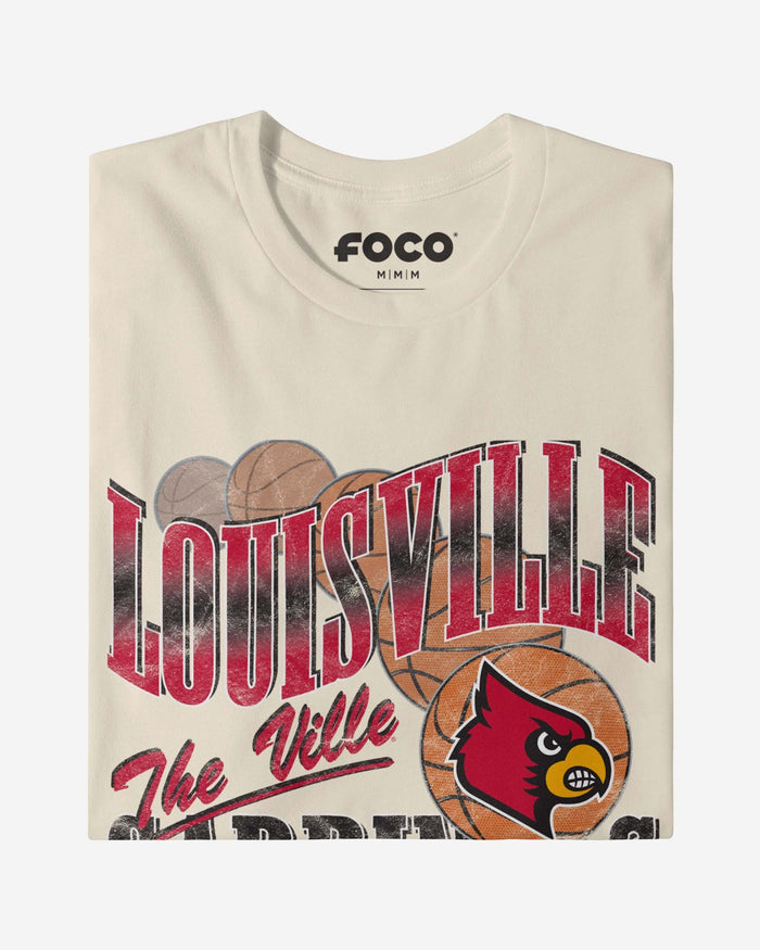 Louisville Cardinals Baller Bounce T-Shirt FOCO - FOCO.com