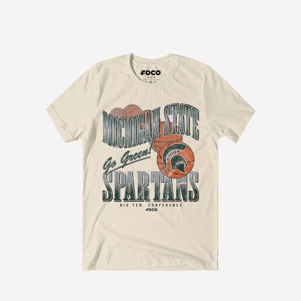 Michigan State Spartans Baller Bounce T-Shirt FOCO S - FOCO.com