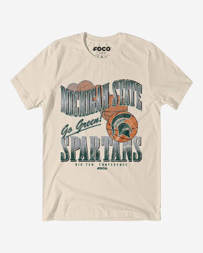 Michigan State Spartans Baller Bounce T-Shirt FOCO S - FOCO.com