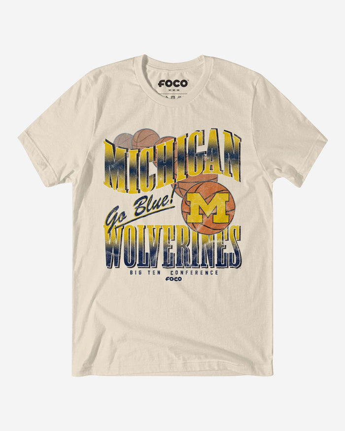 Michigan Wolverines Baller Bounce T-Shirt FOCO S - FOCO.com