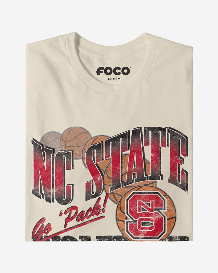 NC State Wolfpack Baller Bounce T-Shirt FOCO - FOCO.com