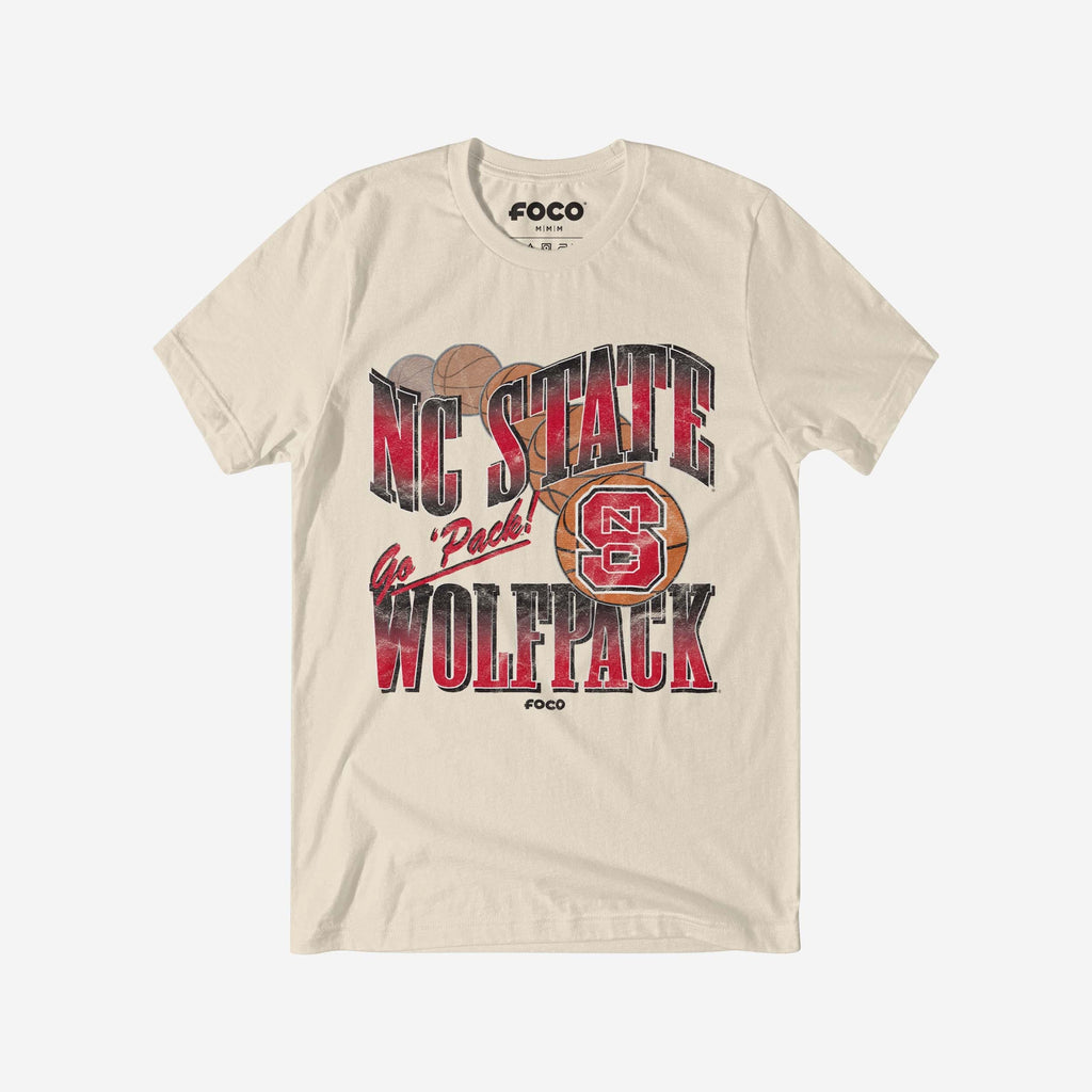 NC State Wolfpack Baller Bounce T-Shirt FOCO S - FOCO.com