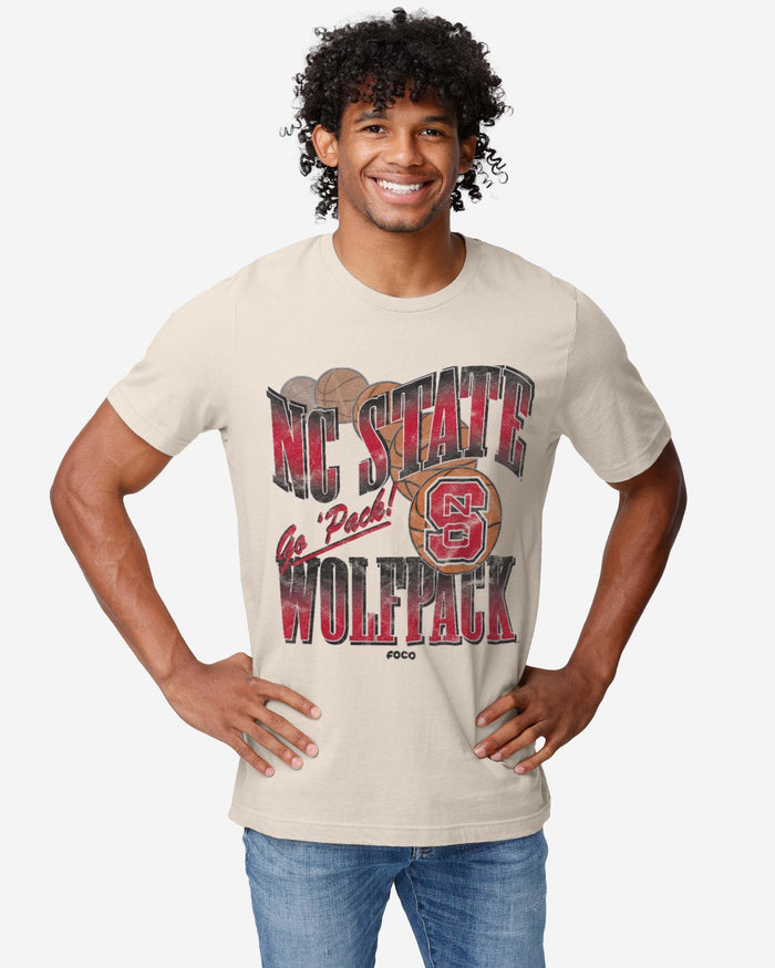 NC State Wolfpack Baller Bounce T-Shirt FOCO - FOCO.com