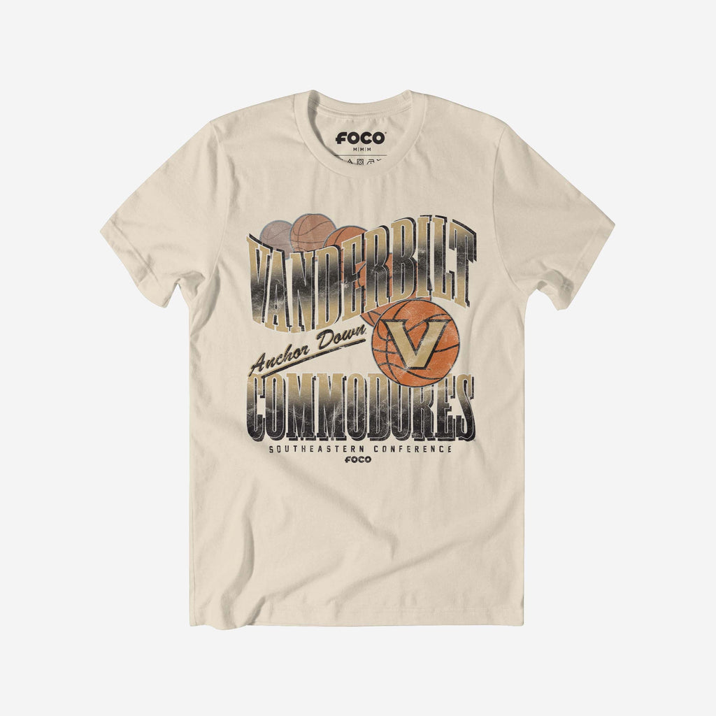 Vanderbilt Commodores Baller Bounce T-Shirt FOCO S - FOCO.com