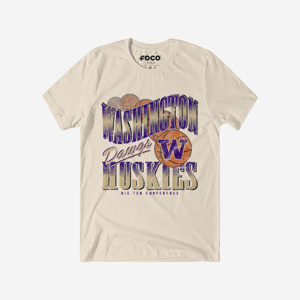 Washington Huskies Baller Bounce T-Shirt FOCO S - FOCO.com