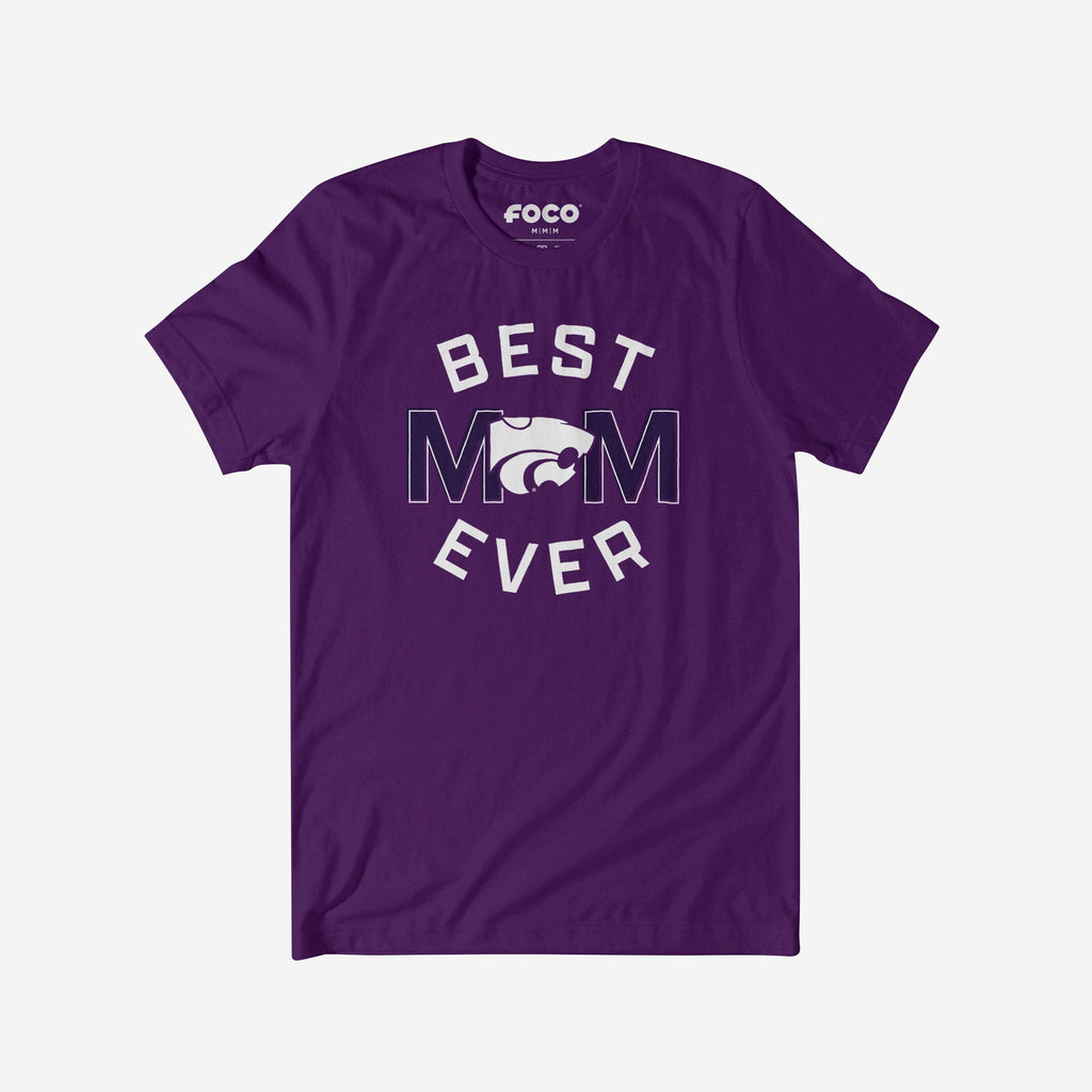 Kansas State Wildcats Best Mom Ever Arched T-Shirt FOCO S - FOCO.com