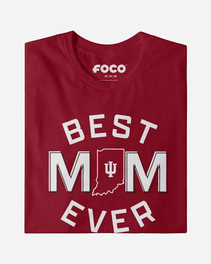 Indiana Hoosiers Best Mom Ever Arched T-Shirt FOCO - FOCO.com