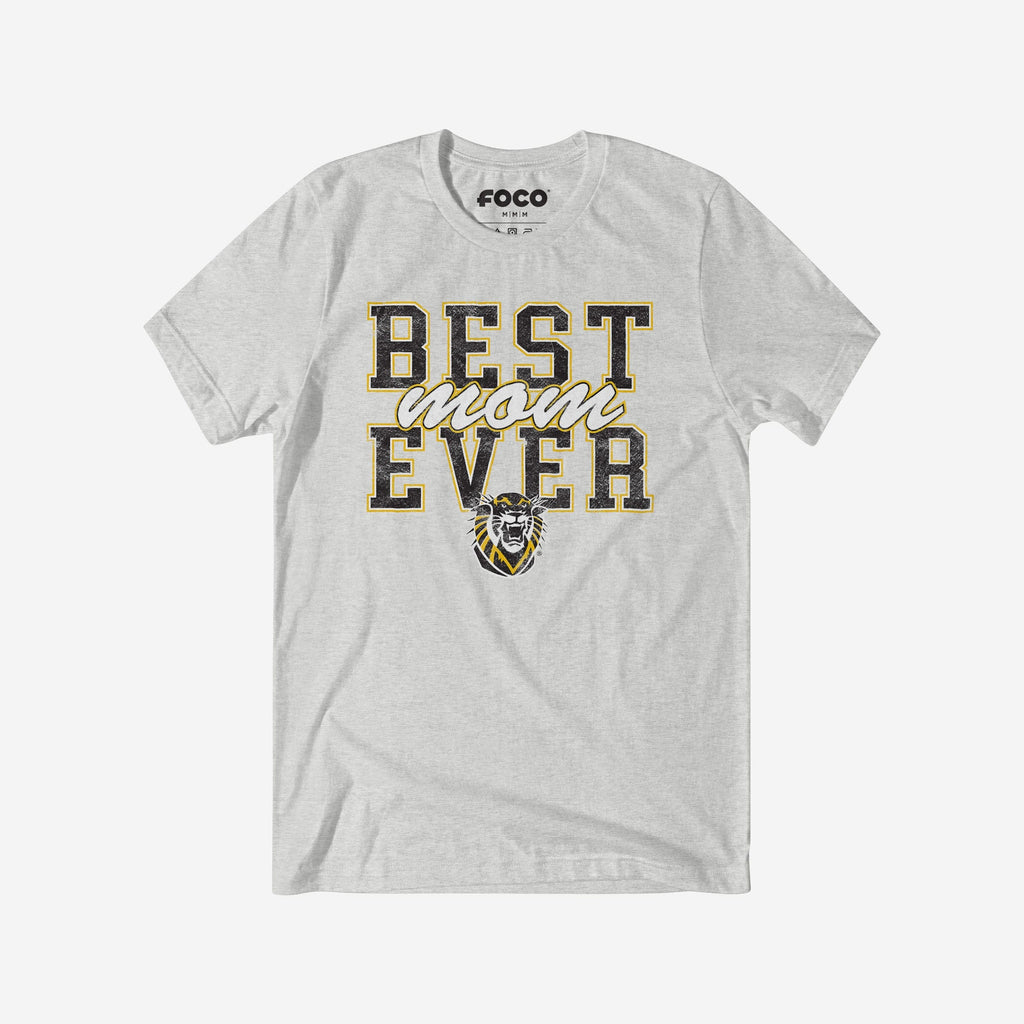 Fort Hays State Tigers Best Mom Ever Stacked T-Shirt FOCO S - FOCO.com