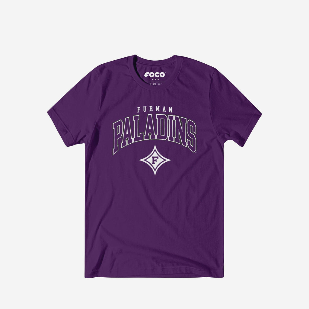 Furman Paladins Classic Logo T-Shirt FOCO Team Purple S - FOCO.com