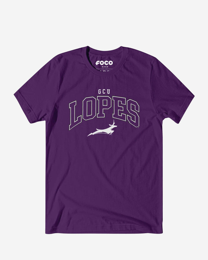 Grand Canyon Antelopes Classic Logo T-Shirt FOCO Team Purple S - FOCO.com